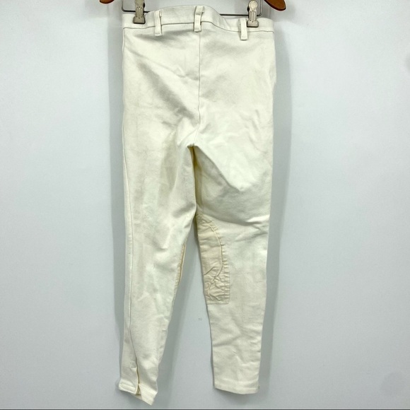 Devon-Aire half patch cream riding breeches 30L - Picture 2 of 10